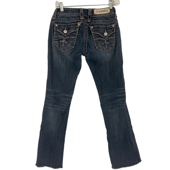 Rock Revival Women's Blue Jen Boot Bootcut Jeans Size 26 - Picture 1 of 8